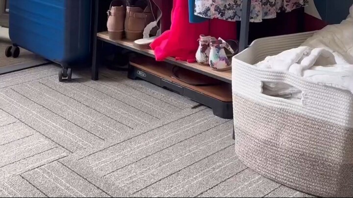 My newest home favorite this large rectangle blanket basket.