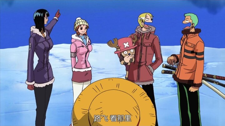 Luffy: As the captain, I have to say that you guys are hilarious.
