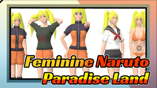 Feminine Naruto As High-School Girl With Pigtails - Paradise Land