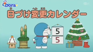 Doraemon kalender pengganti hari