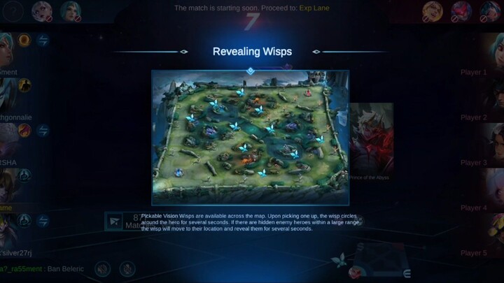 Dyroth Revealing Wisps map| JemzInGame Dyroth Plays (70) | Mobile Legends