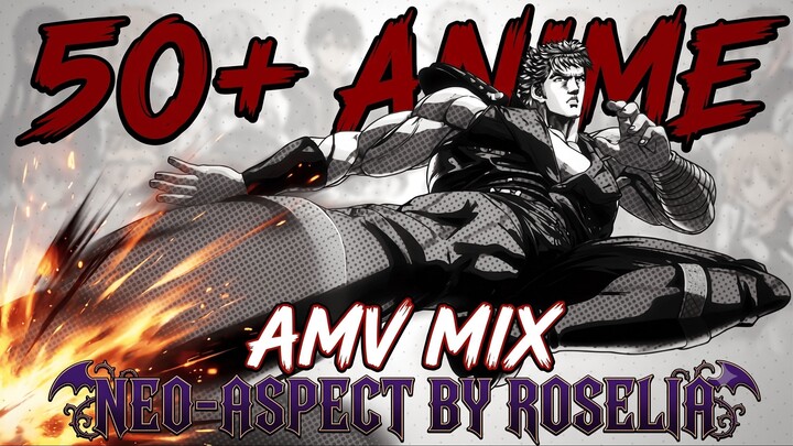 50+ Anime digabung menjadi satu | Anime MIX - Neo-Aspect by Roselia (BanG Dream!)