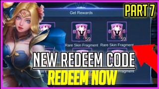 NEW FREE REDEEM CODE DECEMBER 2019!! PART 7 | Mobile Legends