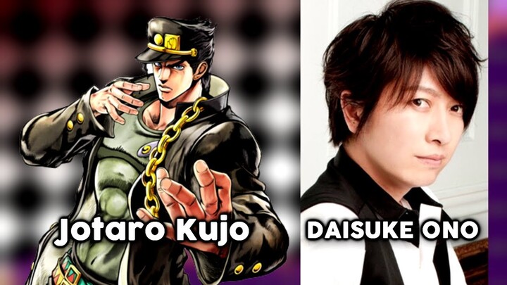 Anime Characters and Voices Actors - Jojo's Bizarre Adventure: Eyes of Heaven