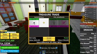 Roblox - TRADE ĐƯỢC TRÁI ÁC QUỶ LOVE LOVE ''MERO'' CỦA NỮ HOÀNG HẢI TẶC BOA HANC