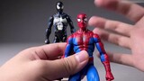 Tubuh Peter Parker lebih baik! Setelan Simbiot Spider-Man Animasi Marvel Legends 94 VS Video Pembant