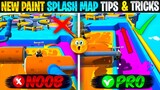 Stumble Guys New Paint Splash Map Tips, Trick's and Shortcuts | Stumble Guys: Multiplayer Royal