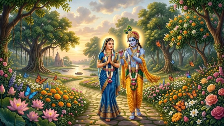 सबके घर में आ रहे हैं राधे कृष्ण