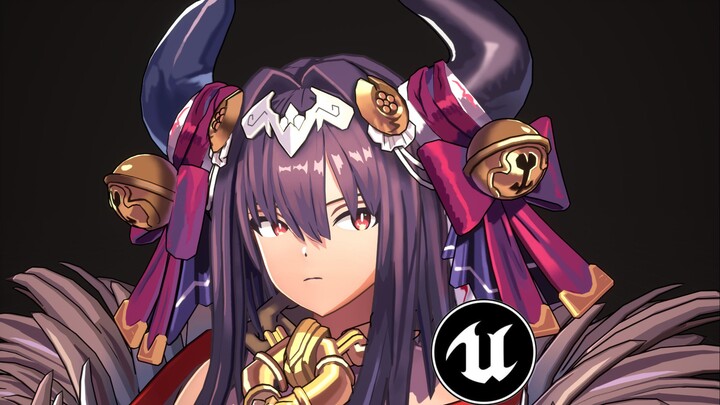 【ue4】Card rendering production demonstration.