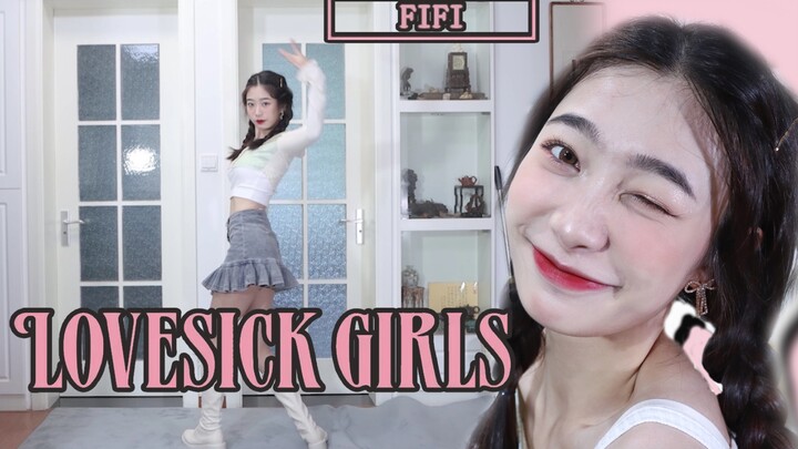 【fifi】BLACKPINK《Lovesick girls》新曲翻跳 可甜可酷！