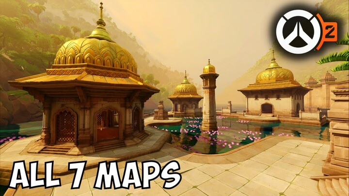 All 7 New Maps Coming to OVERWATCH 2
