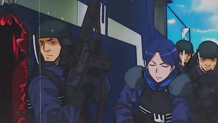 Di depan, Minato terbang untuk menyelamatkan, dan di belakang, Heizi melintas ke tempat kejadian!