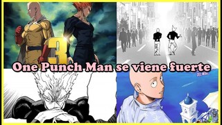 ONE PUNCH MAN TEMPORADA 3 Y SU MANGA EXPLOTO