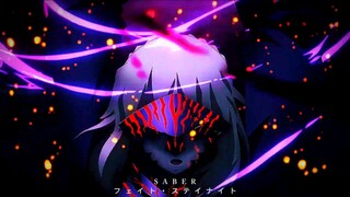 Fate/Zero AMV Saber Excalibur🔥✨️