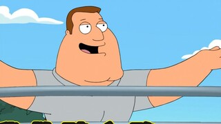 Family Guy, jalan Joe tua yang cacat menuju penebusan diri, Ah Q tidak meninggalkan kamar selama tig