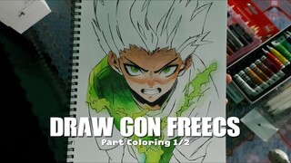 Coloring GON FREECS hunterxhunter (PART 1/2)