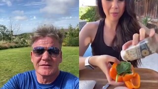 Netizen dari berbagai tempat membagikan video mereka membuat makanan lezat, berharap Gordon Ramsay, 