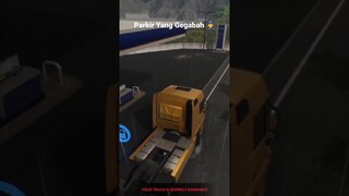 Sabtu Gaming  Isi Bensin Penting, Game Truck Simulator Indonesia #games #tiktok #funny #bussid #fun