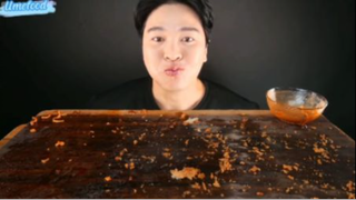 Mì cốt lết tôm chiên phần cuối #mukbang
