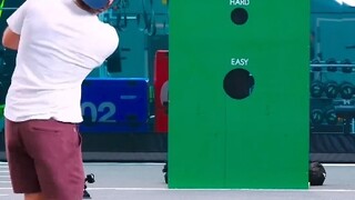 你能用高尔夫球通过那个级别？#国外挑战 #减速带 #歪果仁真会玩 #高尔夫球 #整活