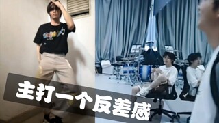 【刘隽】台前幕后工作对比（二）主打一个反差感。