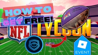 Full Guide [NFL TYCOON EVENT 2022!] How to get Wilson Super Bowl LVI Commemorative Football | Roblox