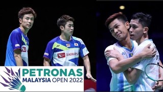 Badminton Petronas Malaysia Open 2022 F Fajar Rian INDONESIA vs Hoki Kobayashi JAPAN