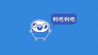 Bộ hoạt hình pixel của những chiếc lon khó kéo