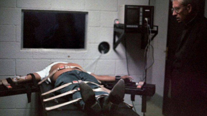 1998年注射死刑真实影像，犯人被绑在床上接受死亡