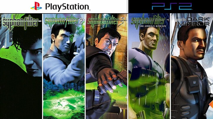 Syphon Filter PlayStation Evolution PS1 - PS2