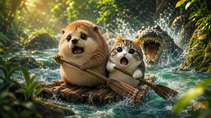 Episode 6 | The Cheetos-Kitten and the Great Escape with Swords and Shields