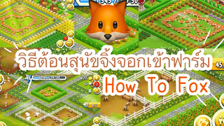 HAY DAY “วิธีต้อนสุนัขจิ้งจอกเข้าฟาร์ม!”ให้มาอยู่พื้นที่ที่เราต้องการ🦊