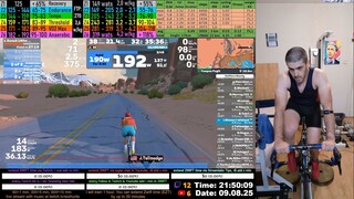Zwift Cycling Workout 9.08.2025