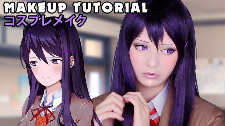 ☆ Yuri Cosplay Makeup Tutorial Doki Doki Literature Club ☆