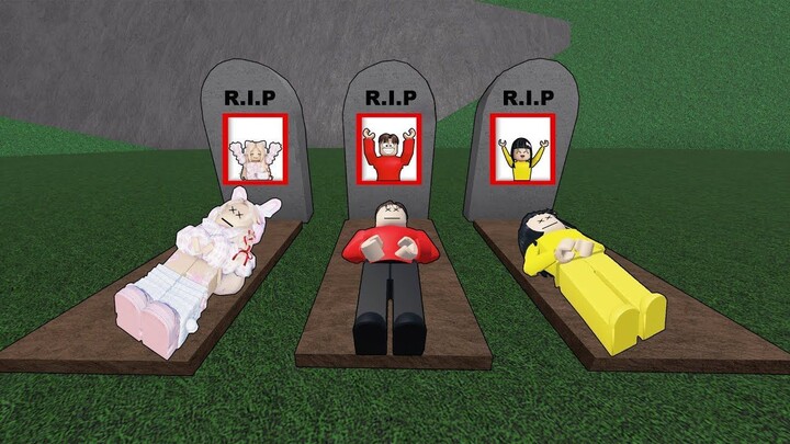 Yuta, Mio Dan Baby Celine Simulasi Pemakaman, Gimana Rasanya   ROBLOX