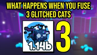 What Happens When You Fuse 3 Glitched Cat in Pet Simulator X