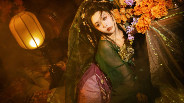 This photoshoot took 6 hours of makeup and styling! There was a minor hiccup when the planned outfit