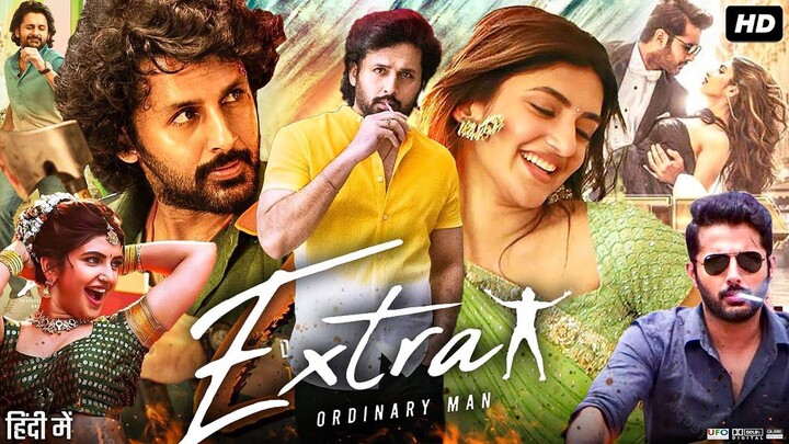 Extra Ordinary Man Hindi Dubbed Full Movie 2025 | Nithiin | Sreeleela | Rajasekhar | South New Movie