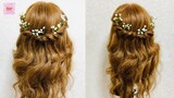 Princess Aurora Hairstyles Twistback Flower Braid ELLE FANNING【Updo Lover】#easyhairstyle