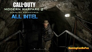 ENDGAME INTEL LOCATIONS MW2 REMASTERED (MISSION 18)