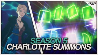 MAX ENHANCE CHARLOTTE SUMMONS FOR AN RTA TOURNAMENT! | Black Clover Mobile