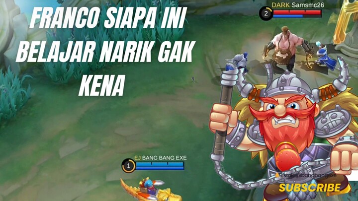 Franco belajar Narik angin