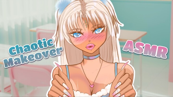 Popular Girl Gives You a Chaotic Makeover 💄💅 | ASMR RP