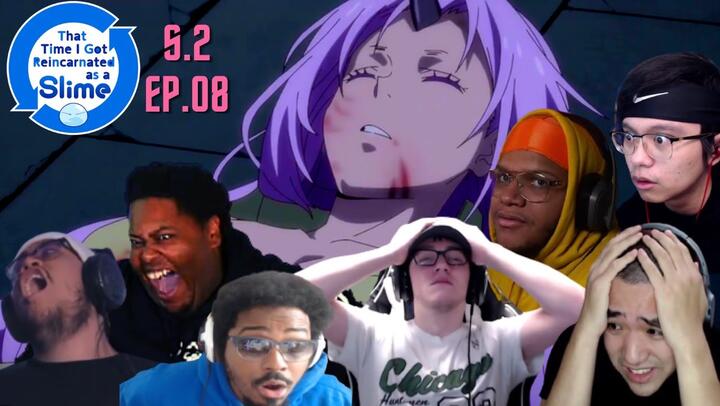 PAIN | THAT TIME I GOT REINCARNATED AS A SLIME  SEASON 2 EPISODE 08 BEST REACTION COMPILATION
