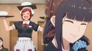 Tomo and Carol became maids || Tomo-chan Is a Girl Episode 11