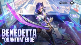 Skin Eksklusif MPL | Benedetta "Quantum Edge" | Mobile Legends: Bang Bang