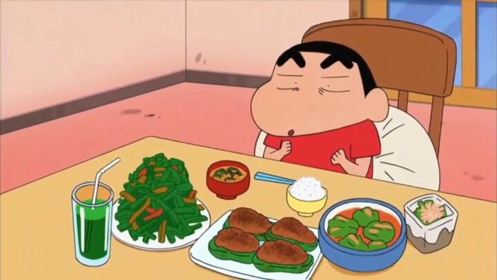 【Crayon Shin-chan】Misae và Shin-chan mua ớt xanh thì tình cờ gặp Nana, Nana tốt bụng đã nấu cả đống 