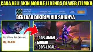 CARA BELI SKIN MOBILE LEGENDS DI WEB ITEMKU!!! TOP UP DAN BELI SKIN MLBB TERMURAH