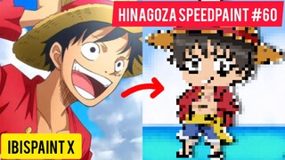 Monkey D. Luffy in chibi version [HinaGoza Speedpaint #60]