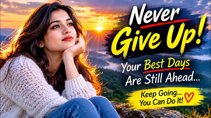 STOP GIVING UP! Your Life Can Change in One Moment 🔥 | Powerful Motivational Speech #motivation